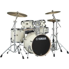 Yamaha Stage Custom Birch 5-Piece Shell Pack With 20" Bass Drum Classic White