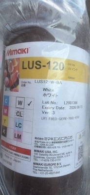 Mimaki LUS-120 UV Tinte weiß, LUS12-W-BA Ablaufdatum 23.08.2026