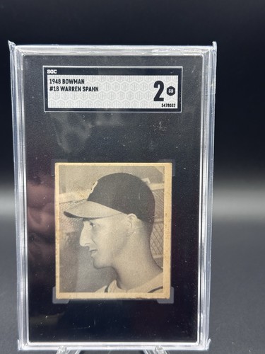 1948 Warren Spahn #18