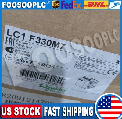 one New snd Contactor LC1F330M7 330A 220V 50/60Hz Fast Ship