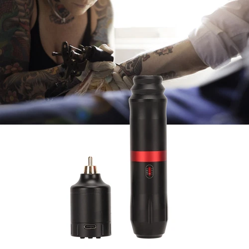 Rotary Tattoo Pen Machine Kit with Power Supply Clip Cord Connector Tattoo Pen - Picture 24 of 24