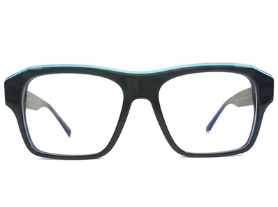 Tom Davies Eyeglasses Frame TD752 Col. 2260 Brown Blue Green Horn 54-17-145
