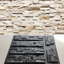 Stampo per pannello 3D AMERICA stampi in gesso intonaco parete arte decorazione ABS forma plastica