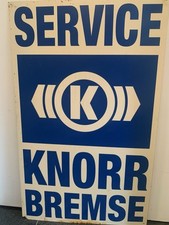 Altes Schild Werkstatt Knorr Bremsen Service Werbung Auto Deko Schrauber