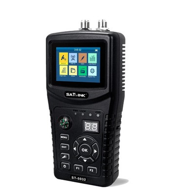 Satellite Finder Meter Support DVB-S2/S DVB-T2/T DVB-C Cable Signal Finder