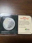 1999 Silver American Eagle Uncirculated 1oz  .999 Fine Littleton With Toning