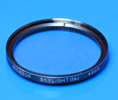 M49 Sky 1A Filter, 49 mm SKYLIGHT (1A)  - E49 Filter mit  Ø 49 mm - gebraucht