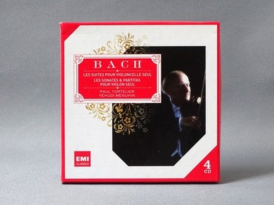Bach - LES SUITES POUR VIOLONCELLE SEUL LES SONATES PARTITAS - 4 CD Box Set EMI