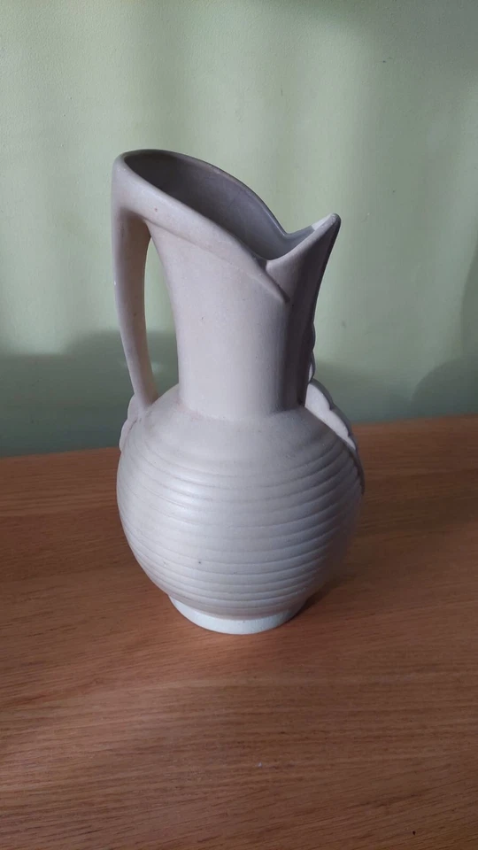 Ventnor Brentleigh Ware Jug Pitcher. Art Deco Style. 1930s. 10" Tall. Vintage - Image 2 of 4