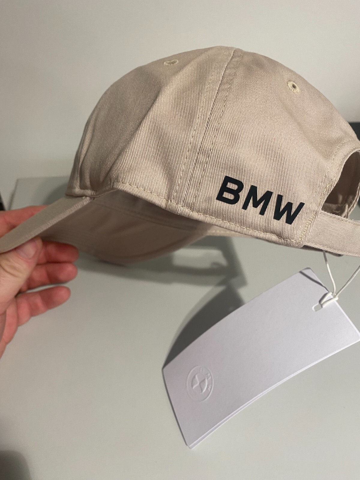 BMW Baseball Cap Hat Beige Adjustable Summer Adults Sports テンシャルリカバリーウェアバクネドライSサイズ