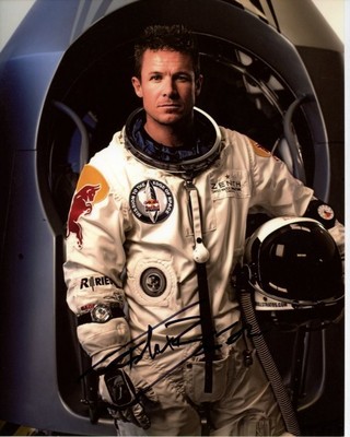 FELIX BAUMGARTNER Signed Autographed 8x10 Photo