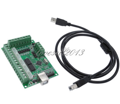 1PCS MACH3 CNC Breakout Board USB 100KHz 5 Axis Driver Motion Controller