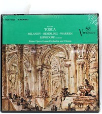 Image of [NEW & SEALED 2 LP SET] PUCCINI TOSCA, Rome Opera House Orchestra, RCA VICS-6000