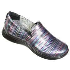 Klogs Lani Women's 7 M Blurred Line Leather Clog Display Model Shoes