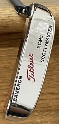 クラブ SCOTTY CAMERON SCM5 1st ISSUE 1996/1000 Scotty Cameron Scottymaster SCM5 Limited Putter - 1/1000 | eBay