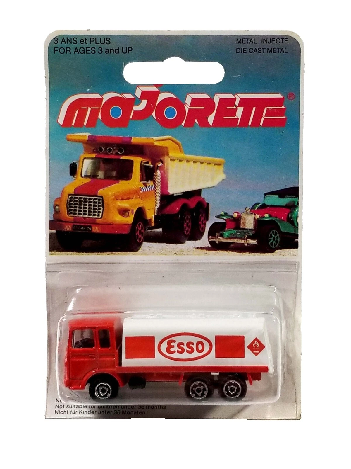 Majorette 老式制造压铸油罐车