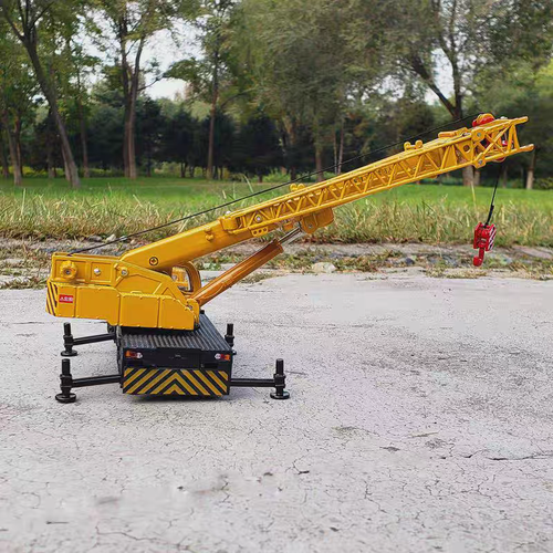 1:55 KDW Machinery Lift Crane Truck Construction Equipment Diecase Model Hot N1Z - Picture 7 of 11