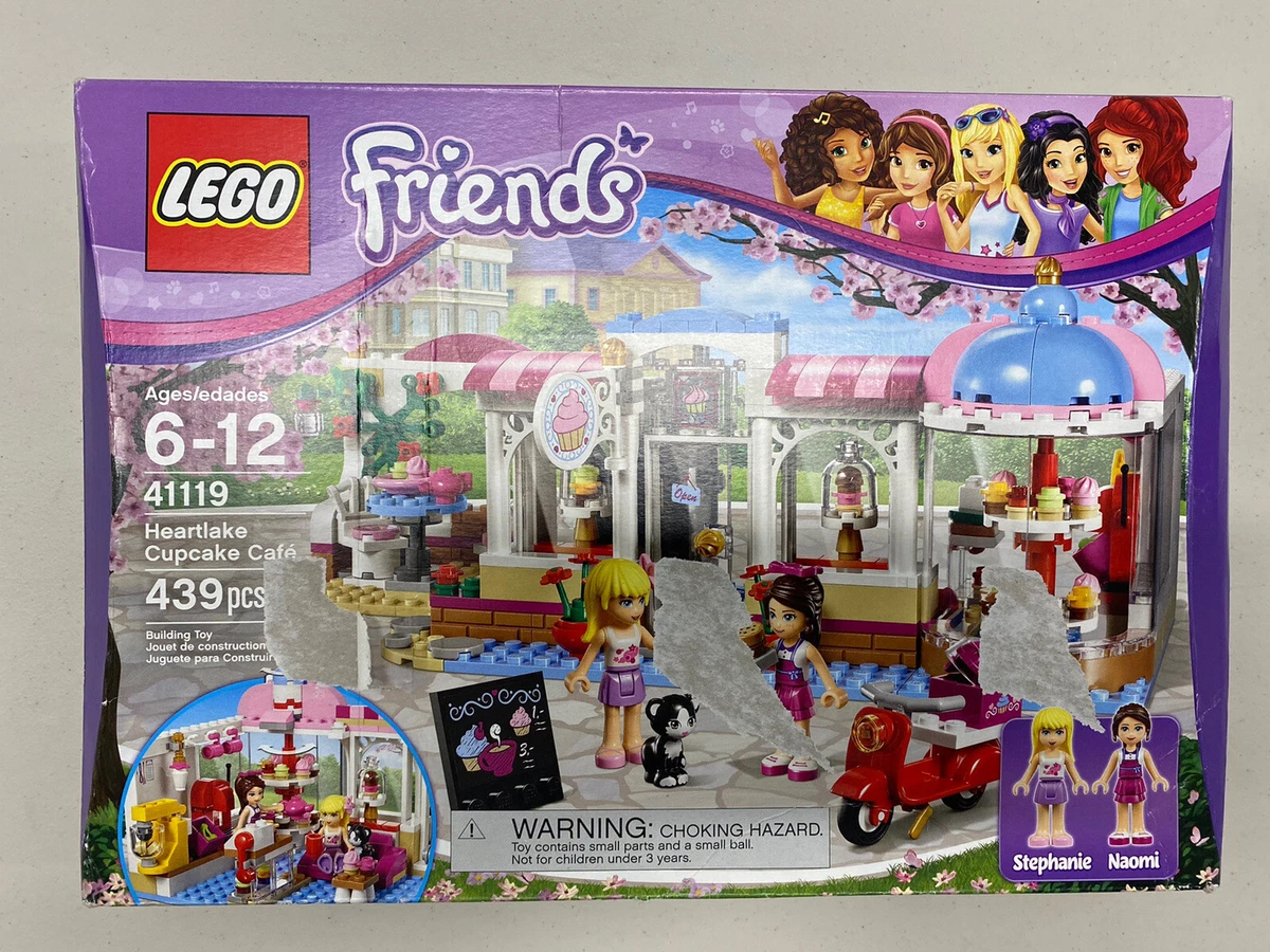 LEGO FRIENDS: Heartlake Cupcake Cafe (41119) -- complete