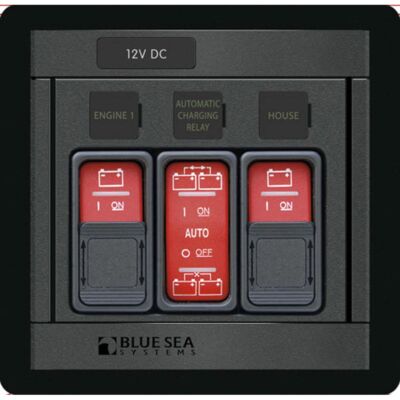 Blue Sea 1147 Remote Control Panel w/(2)2145 & (1)2146 Remote Control
