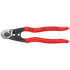 Knipex 190mm Wire Rope Cutters or Bowden Balustrade Cable Shears 95 61 190