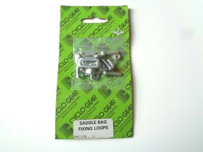 *NOS Vintage 1970er/80er CYCLO Satteltasche Befestigungsschlaufen (Paar)*