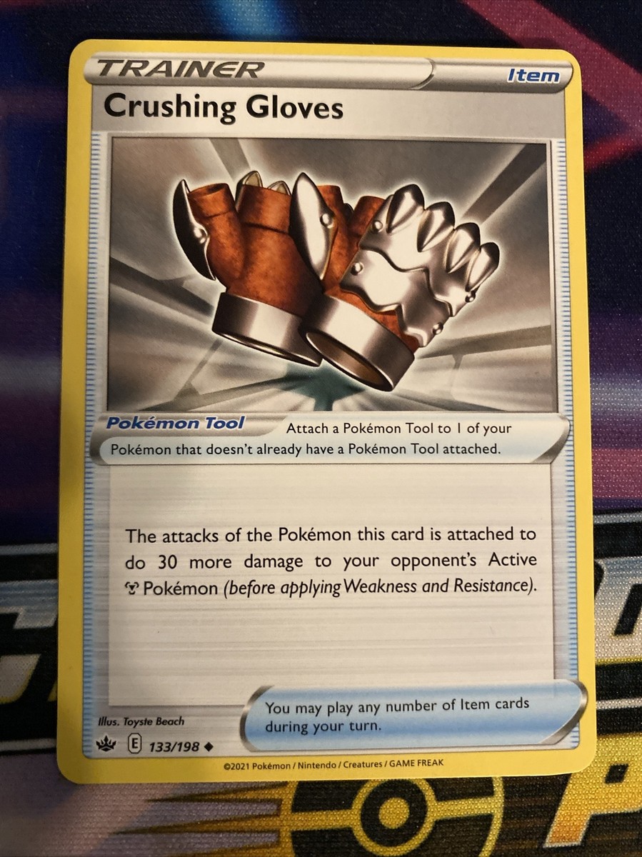 Pokemon TCG Chilling Reign Crushing Gloves 133/198