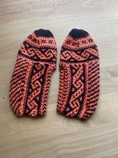 Knitted socks handmade