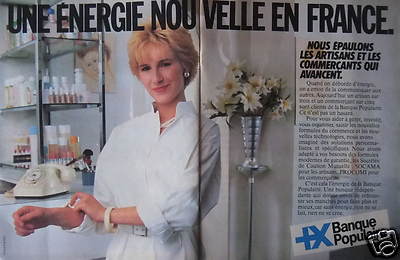 WERBUNG VOLKSBANK EINE NEUE ENERGIE IN FRANKREICH