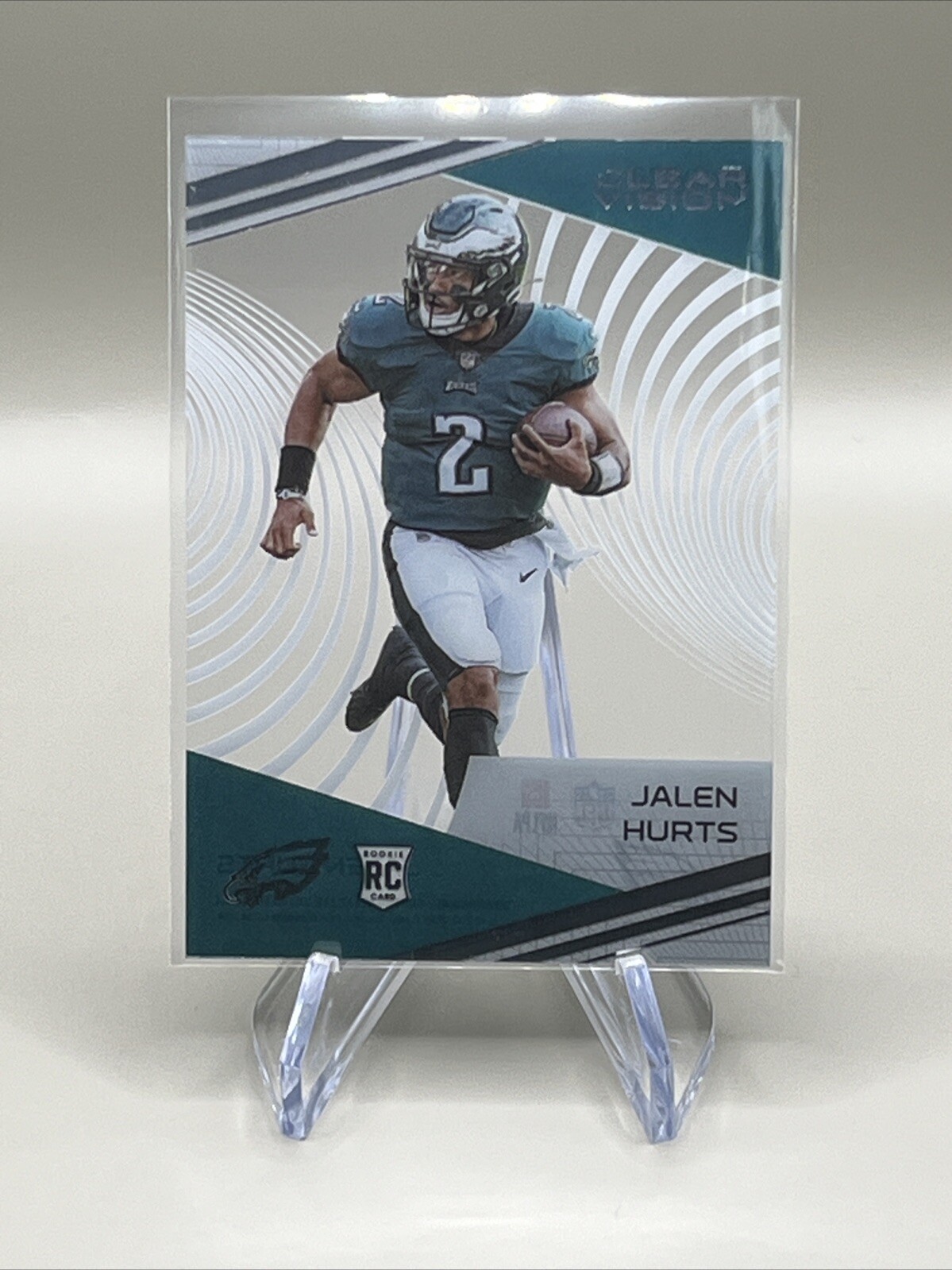 2020 Panini Chronicles Clear Vision Rookies#CV-22 Jalen Hurts