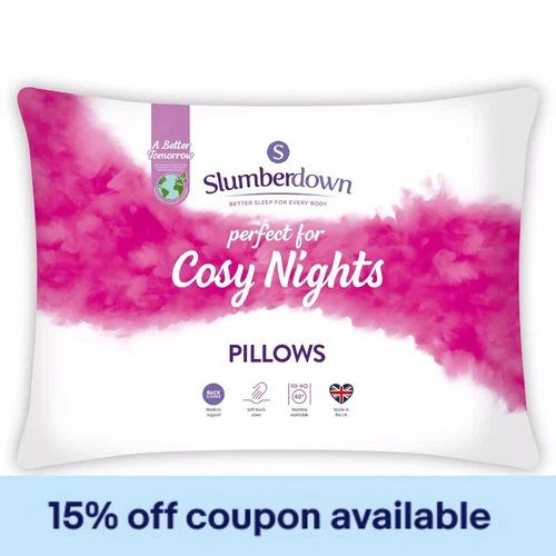 Slumberdown Cosy Nights Soft/Medium/Firm Support Pillow