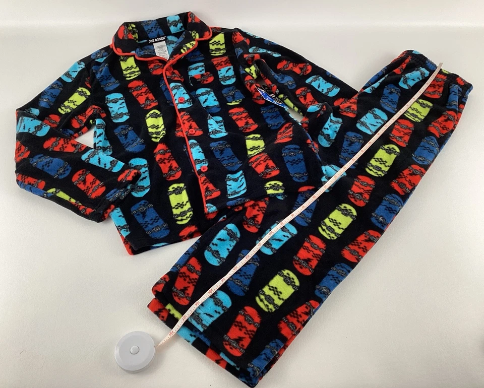Niños talla Pijama Joe Boxer 6/7 2 piezas Juego de patinetas cálidas pesadas Foto 2 de 4
