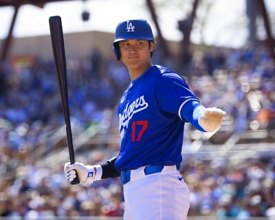 8x10 Photo SHOHEI OHTANI Los Angeles Dodgers MVP Cy Young Home Run