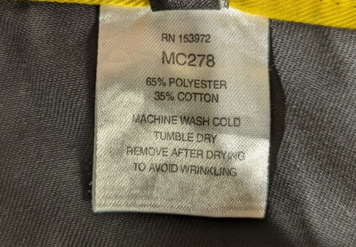 Timeless Element for McDonald's Mens Uniform Pants Black 34-32 Polyester Blend - Picture 6 of 10