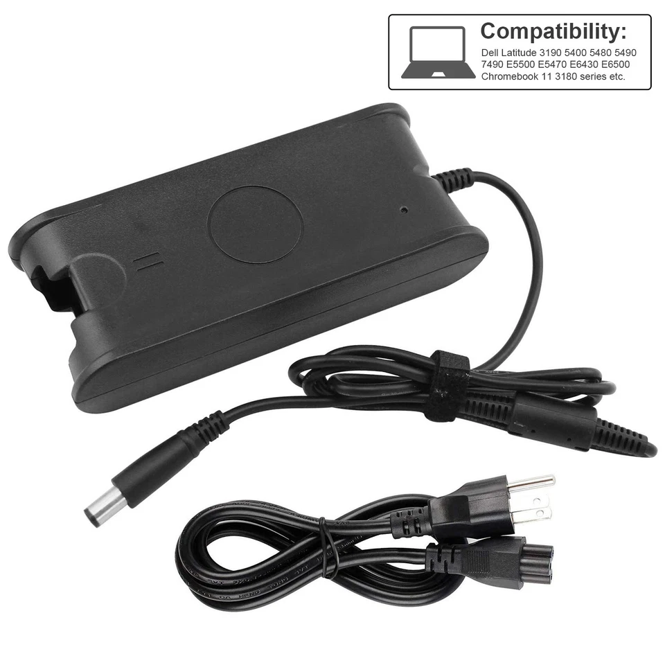 LOTE 65W Adaptador Cargador Para Laptop Dell Latitude D531 D610 D620 D630 D820 D830 Foto 4 de 4
