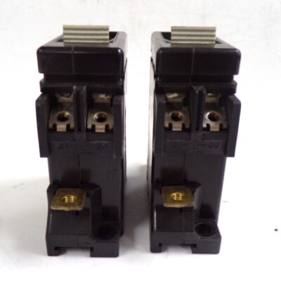 FUJI CIRCUIT BREAKER, CP31, 30 AMPS, 2.K A, 250 AVC, LOT OF 2