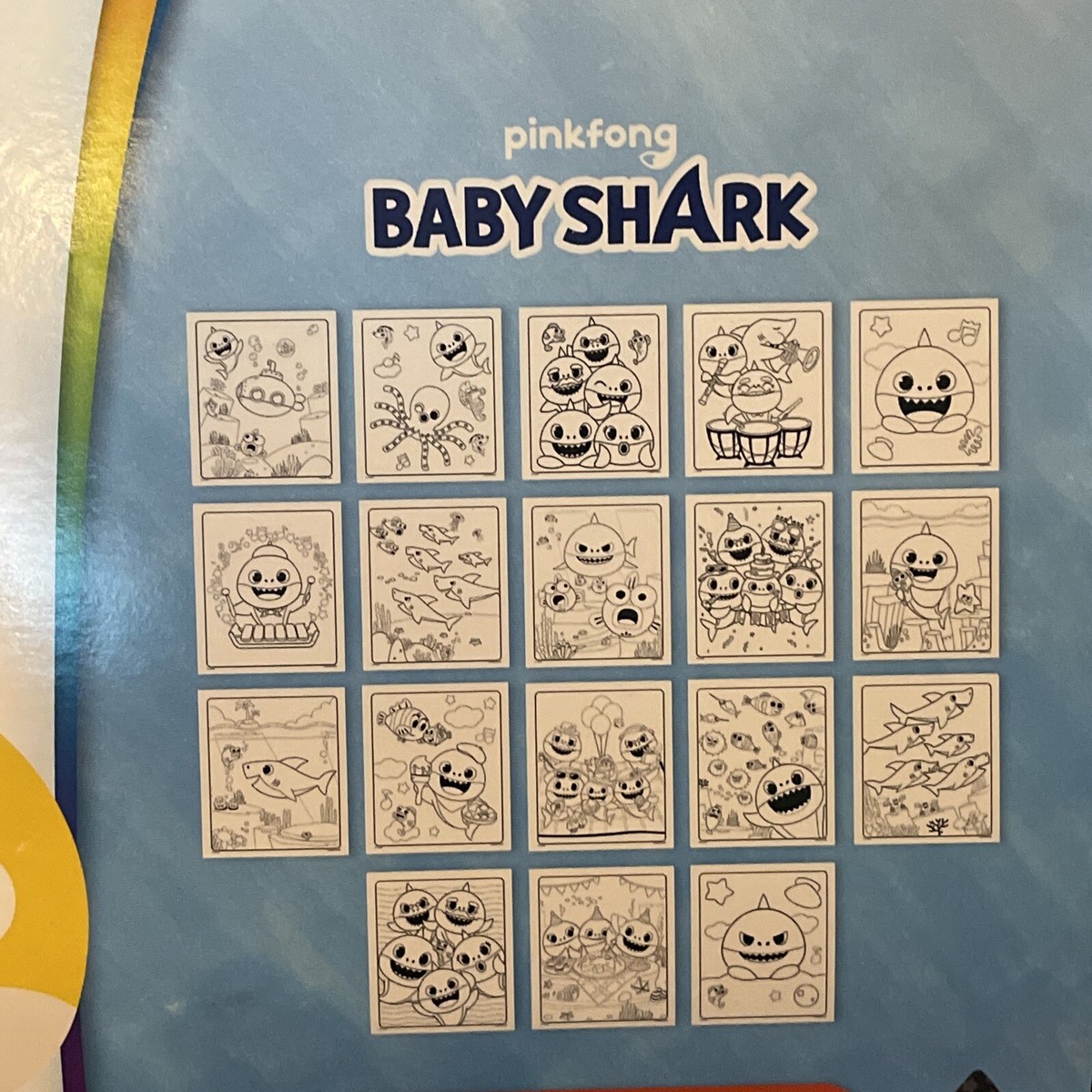 Color Wonder Travel Activity Pad Crayola Baby Shark Kids