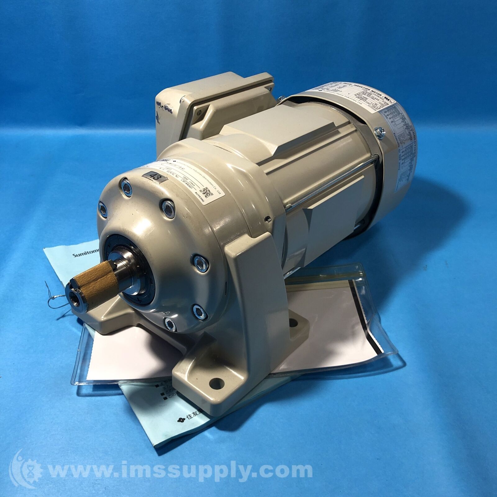 Sumitomo CNHM02-5077-B-43 ALTAX Drive Gearmotor FNIP