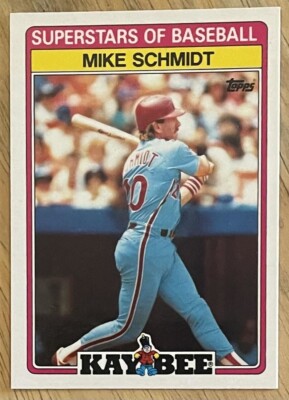 rare 1989 topps baseball cards MIKE SCHMIDT, RARE ! 1989 TOPPS 