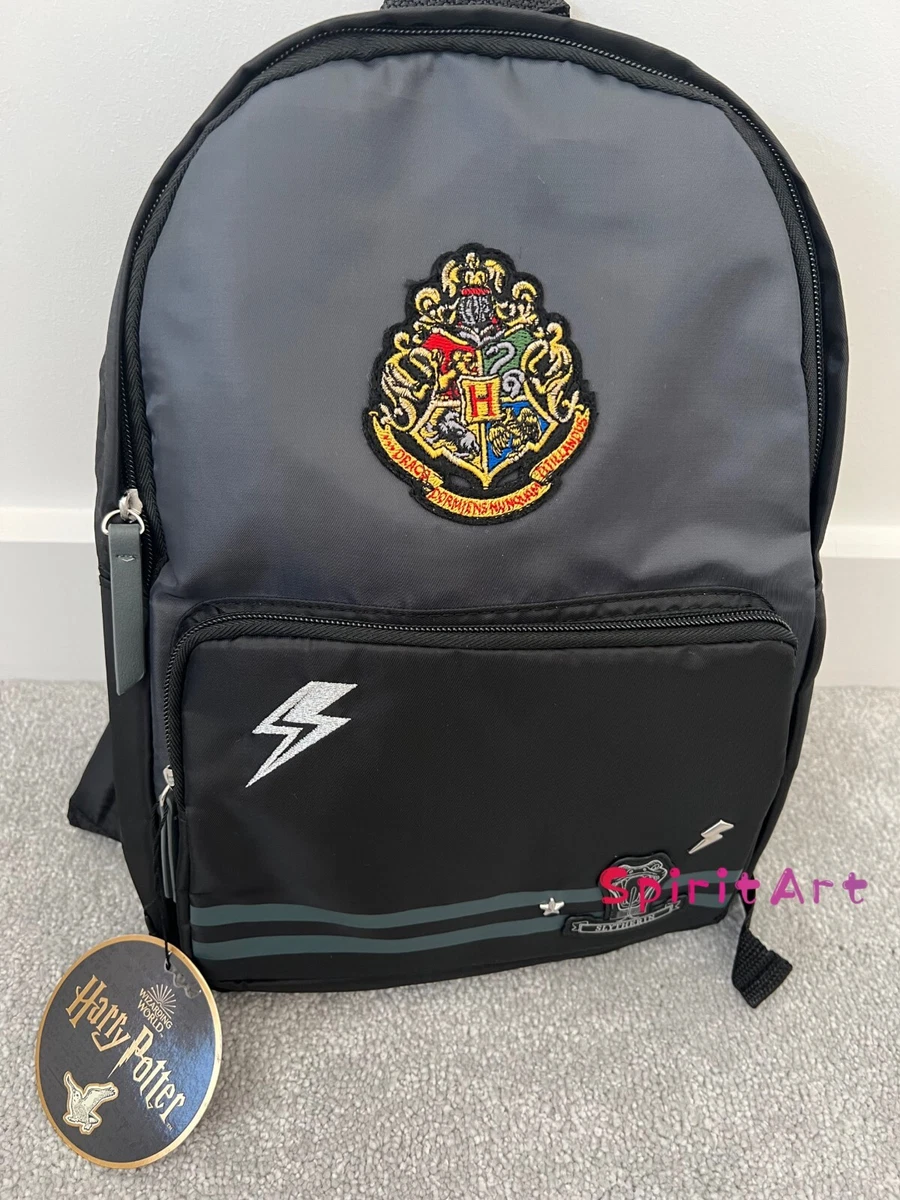 Harry Potter Backpack Rucksack Shoulder School Travel Bags Primark Slytherin