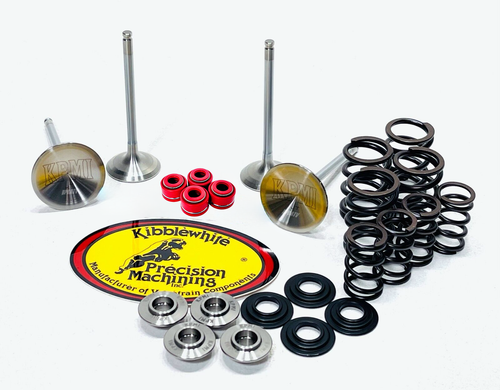 17-25 Honda CRF450R CRF 450R Kibblewhite Intake Exhaust Valves Springs RED Seals - Picture 5 of 24