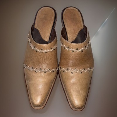 Womens  Mules size: 8M Sonora Tan