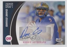 2017 Sage Hit Auto Dane Evans #A13 Auto 0bt1