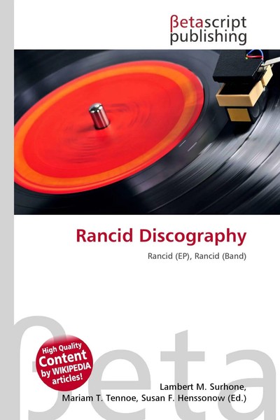 Rancid Discography Rancid (Ep), Rancid (Band) Lambert M. Surhone (U. A.) Buch-image