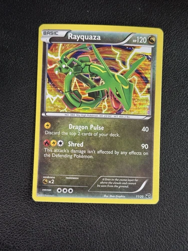 Rayquaza - 11/20 - Ultra Rare Dragon Vault Set - Pokemon Card - VLP