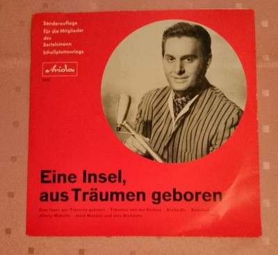 7'' Single Jimmy Makulis Eine Insel, aus Träumen geboren Bertelsmann 45-36 545y