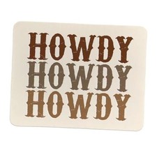 Mouse Pads Gifts for Women Teen Girl 9.5 x 7.9 inch Western Howdy