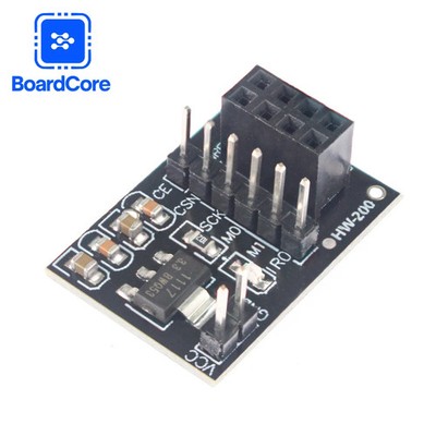 Wireless Module Adapter Board 3.3V for 8Pin NRF24L01 Wireless Transceiver