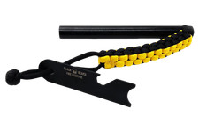 Black Beard FR Ferro Rod Fire Starter Black/Yellow 7' Long