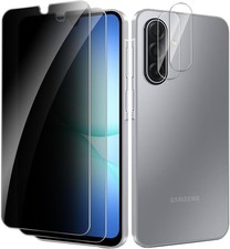 2 2 Pack Anti-Spy Tempered Glass Screen Camera Lens Protector for A17 Samsun