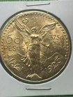 Photo of a 1925 Mexico 50 Pesos Gold from an eBay listing that sold on Jun 15, 2026
